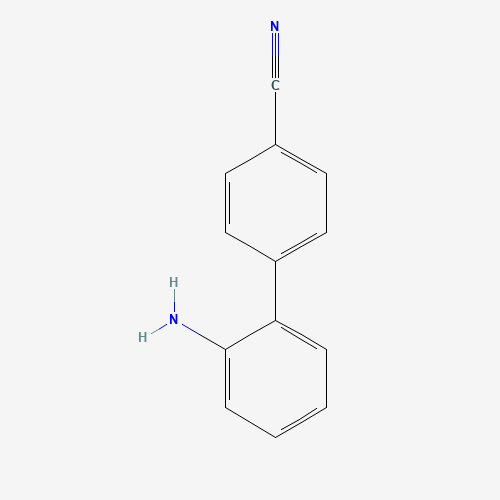 2'-Aminobiphenyl-4-carbonitrile (CAS: 75898-35-0) - Chemical Structure and Molecular Formula 