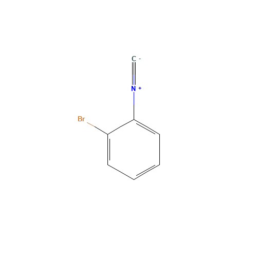 2-Bromophenyl isocyanide (CAS: 183209-26-9) - Chemical Structure and Molecular Formula 
