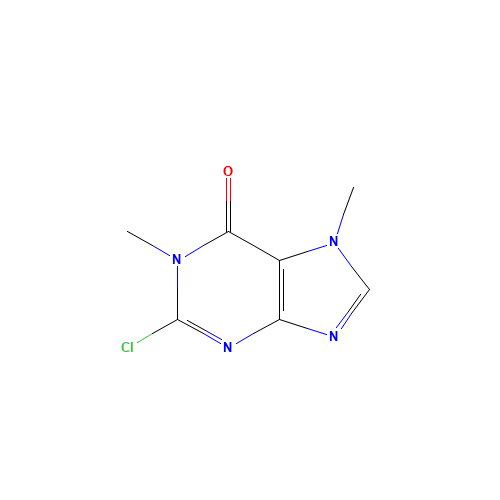 2-Chloro-1,7-dimethyl-hypoxanthine (CAS: 16017-75-7) - Related Chemical Product