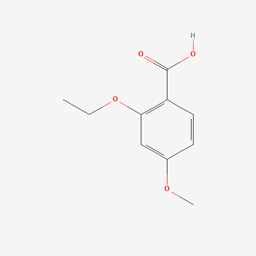 2-Ethoxy-4-methoxybenzoic acid (CAS: 55085-15-9) - Chemical Structure and Molecular Formula 