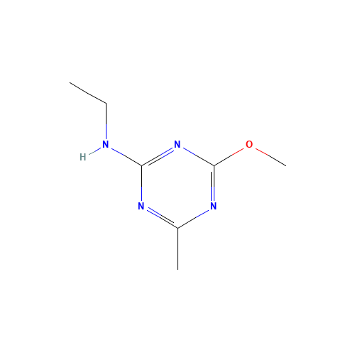 2-Ethylamino-4-methoxy-6-methyl-1,3,5-triazine (CAS: 16399-10-3) - Related Chemical Product