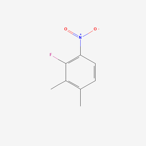 2-fluoro-3,4-dimethyl-1-nitrobenzene (CAS: 3013-30-7) - Chemical Structure and Molecular Formula 