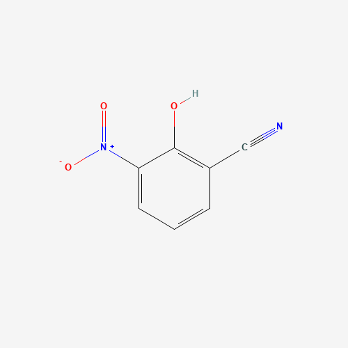 2-Hydroxy-3-nitrobenzonitrile (CAS: 28177-79-9) - Chemical Structure and Molecular Formula 