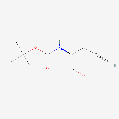 2-Methyl-2-propanyl [(2S)-1-hydroxy-4-pentyn-2-yl]carbamate (CAS: 763122-73-2) - Related Chemical Product