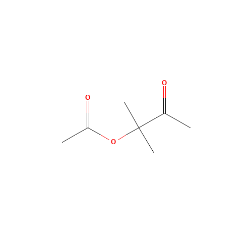2-Methyl-3-oxobutan-2-yl acetate (CAS: 10235-71-9) - Related Chemical Product