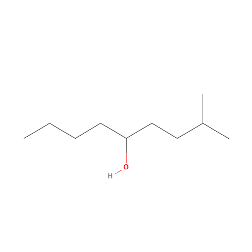 2-Methyl-5-nonanol (CAS: 29843-62-7) - Chemical Structure and Molecular Formula 