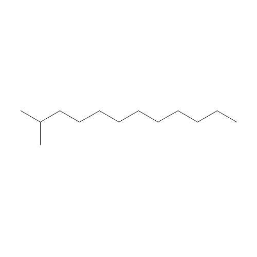 2-Methyldodecane (CAS: 1560-97-0) - Chemical Structure and Molecular Formula 