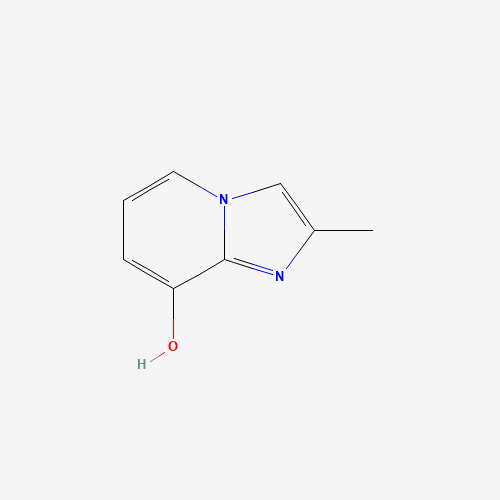 2-methylimidazo[1,2-a]pyridin-8-ol (CAS: 79707-11-2) - Chemical Structure and Molecular Formula 