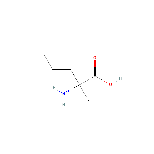2-Methylnorvaline (CAS: 110916-84-2) - Chemical Structure and Molecular Formula 