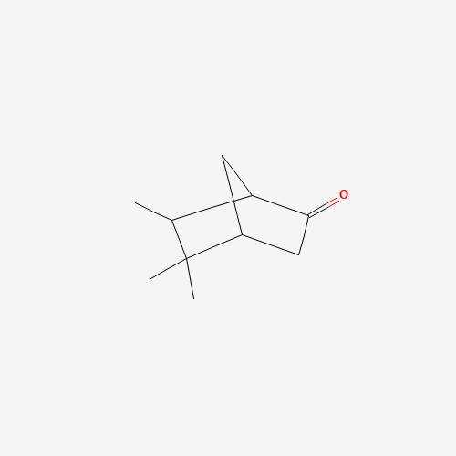 2-Norbornanone, 5,5,6-trimethyl-, exo- (CAS: 3292-05-5) - Chemical Structure and Molecular Formula 