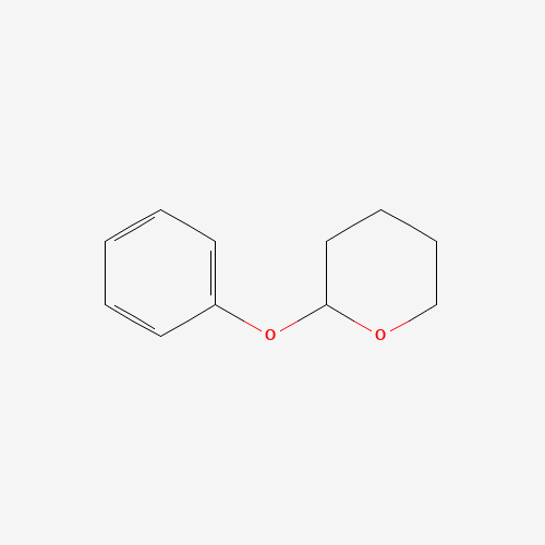 2-phenoxytetrahydro-2h-pyran (CAS: 4203-50-3) - Chemical Structure and Molecular Formula 