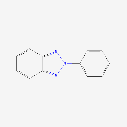 2-Phenyl-2H-benzotriazole (CAS: 1916-72-9) - Chemical Structure and Molecular Formula 