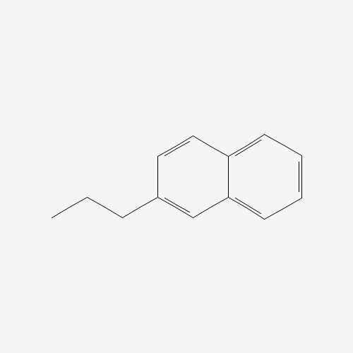 2-propylnaphthalene (CAS: 2027-19-2) - Chemical Structure and Molecular Formula 