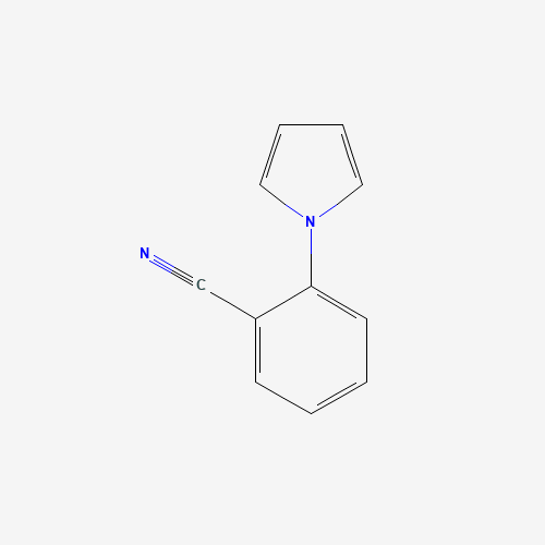 2-pyrrol-1-ylbenzonitrile (CAS: 33265-71-3) - Chemical Structure and Molecular Formula 