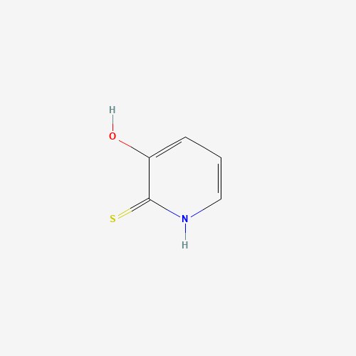 2-Sulfanylpyridin-3-ol (CAS: 23003-22-7) - Chemical Structure and Molecular Formula 