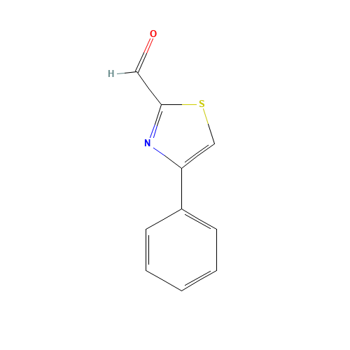 2-thiazolecarboxaldehyde, 4-phenyl- (CAS: 75390-44-2) - Related Chemical Product