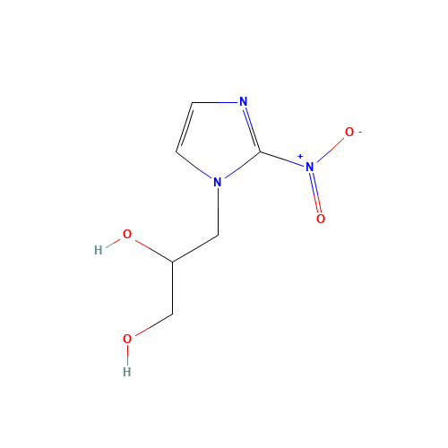 3-(2-Nitro-1H-imidazol-1-yl)propane-1,2-diol (CAS: 13551-92-3) - Related Chemical Product