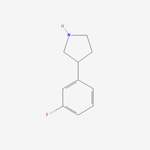 3-(3-fluorophenyl)pyrrolidine (CAS: 125067-75-6) - Related Chemical Product
