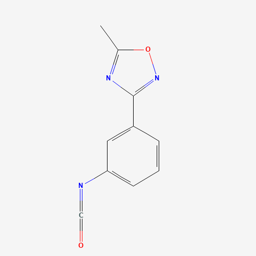 3-(3-isocyanatophenyl)-5-methyl-1,2,4-oxadiazole (CAS: 852180-69-9) - Related Chemical Product