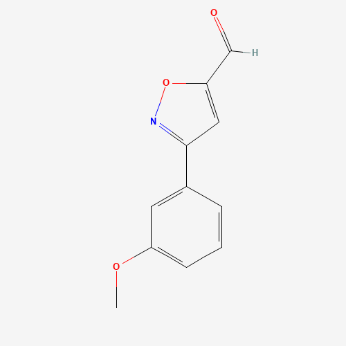 3-(3-Methoxyphenyl)-1,2-oxazol-5-carbaldehyd (CAS: 251912-68-2) - Related Chemical Product