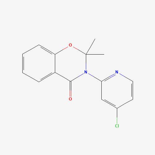 3-(4-Chloro-2-pyridinyl)-2,3-dihydro-2,2-dimethyl-4H-1,3-benzoxazin-4-one (CAS: 74405-00-8) - Related Chemical Product
