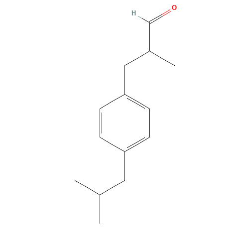 3-(4-Isobutylphenyl)-2-methylpropanal (CAS: 6658-48-6) - Related Chemical Product