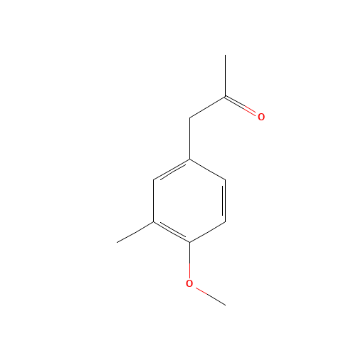 3-(4-Methoxyphenyl)-2-butanone (CAS: 16882-23-8) - Chemical Structure and Molecular Formula 