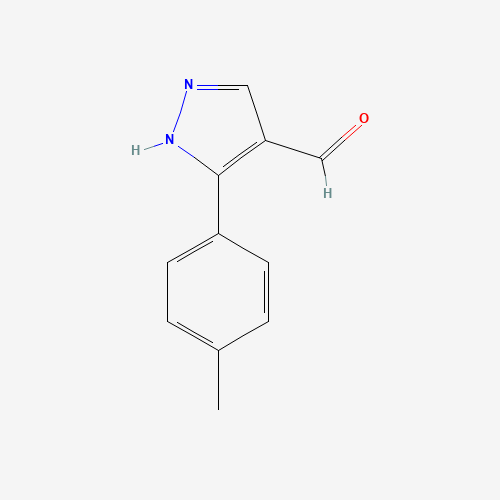 3-(4-methylphenyl)-1H-pyrazole-4-carbaldehyde (CAS: 350988-62-4) - Related Chemical Product