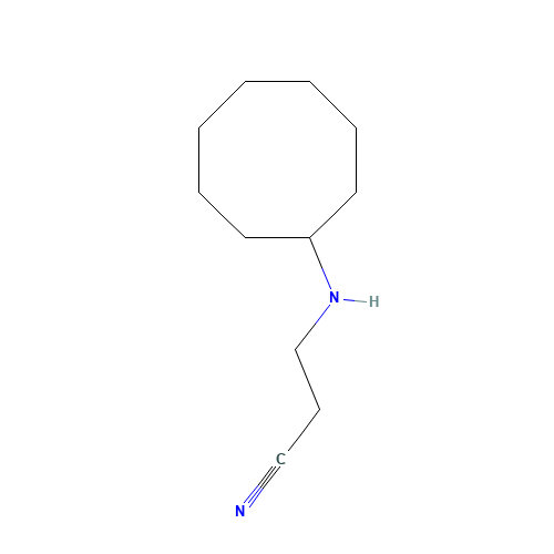 3-(cyclooctylamino)propanenitrile (CAS: 206559-53-7) - Related Chemical Product