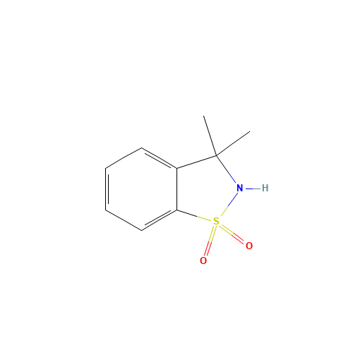 3,3-Dimethyl-2,3-dihydro-1,2-benzothiazole 1,1-dioxide (CAS: 102362-98-1) - Related Chemical Product