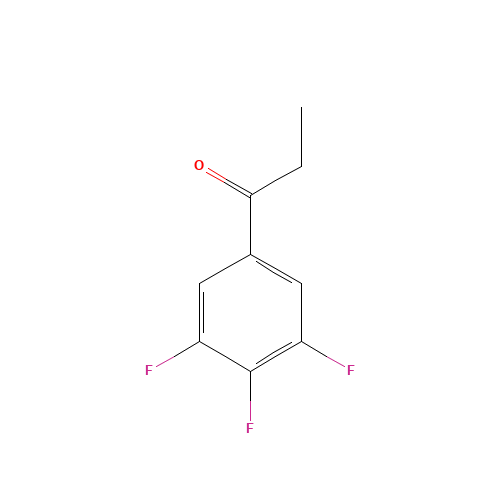 3',4',5'-Trifluoropropiophenone (CAS: 220227-74-7) - Related Chemical Product