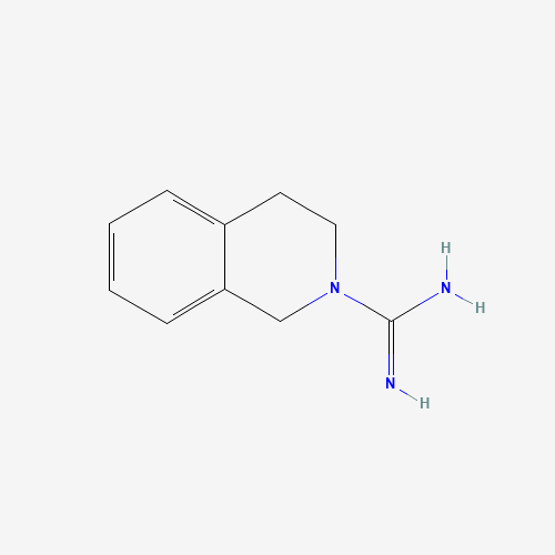 3,4-dihydroisoquinoline-2(1H)-carboximidamide (CAS: 1131-64-2) - Chemical Structure and Molecular Formula 