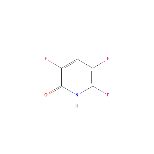 3,5,6-trifluoropyridin-2-ol (CAS: 75777-49-0) - Chemical Structure and Molecular Formula 