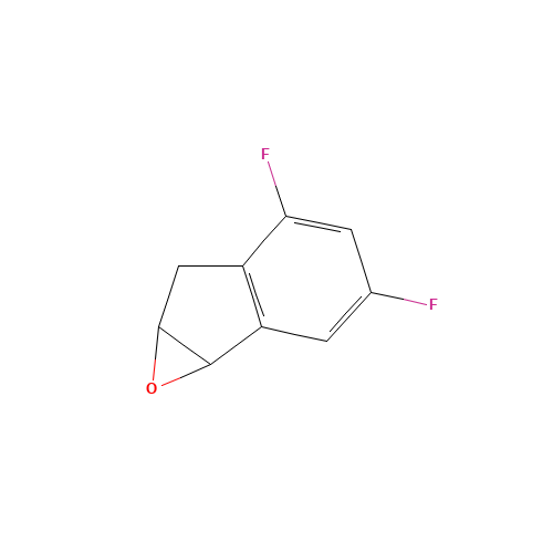3,5-Difluoro-6,6a-dihydro-1aH-indeno[1,2-b]oxirene (CAS: 939760-63-1) - Chemical Structure and Molecular Formula 