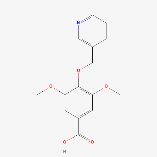 3,5-dimethoxy-4-(pyridin-3-ylmethoxy)benzoic acid (CAS: 923790-15-2) - Related Chemical Product