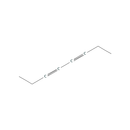 3,5-Octadiyne (CAS: 16387-70-5) - Chemical Structure and Molecular Formula 