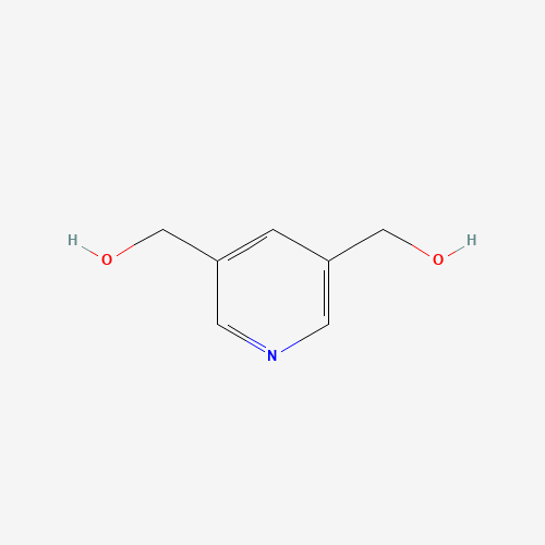 3,5-pyridinedimethanol (CAS: 21636-51-1) - Chemical Structure and Molecular Formula 