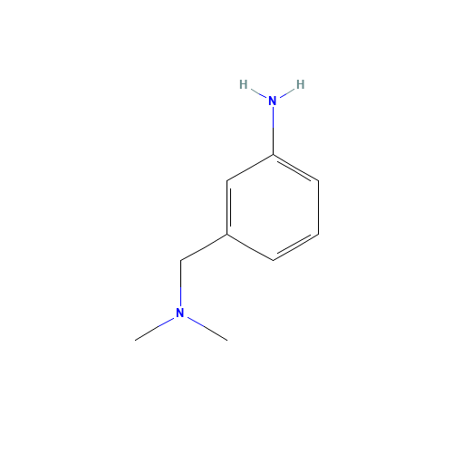 3-[(dimethylamino)methyl]aniline (CAS: 27958-77-6) - Chemical Structure and Molecular Formula 