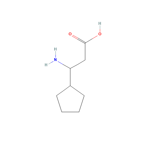 3-Amino-3-cyclopentylpropanoic acid (CAS: 682804-23-5) - Related Chemical Product