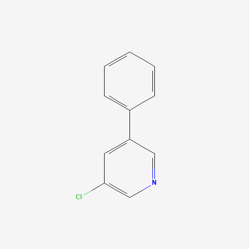 3-Chloro-5-phenylpyridine (CAS: 292068-12-3) - Chemical Structure and Molecular Formula 