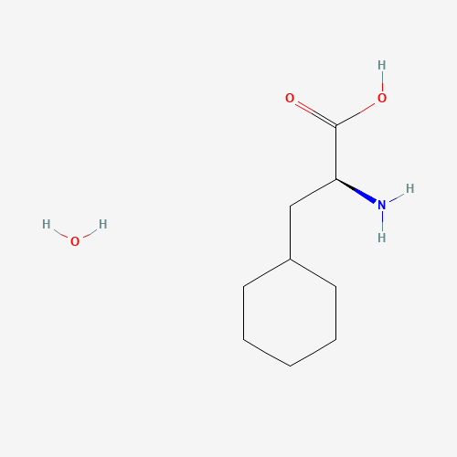 3-Cyclohexyl-L-alanine hydrate (CAS: 307310-72-1) - Chemical Structure and Molecular Formula 