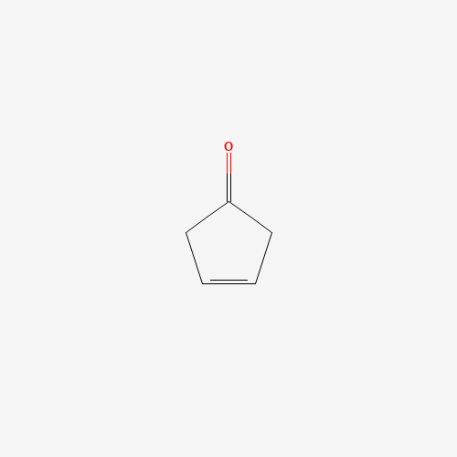 3-Cyclopenten-1-one (CAS: 14320-37-7) - Chemical Structure and Molecular Formula 