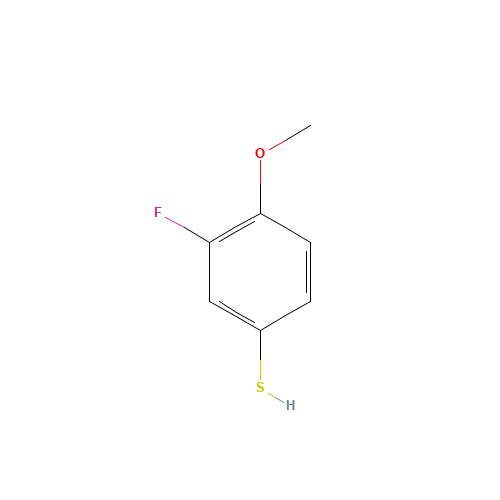 3-Fluoro-4-methoxybenzenethiol (CAS: 89818-27-9) - Related Chemical Product