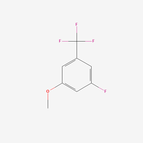 3-Fluoro-5-methoxybenzotrifluoride (CAS: 261951-79-5) - Chemical Structure and Molecular Formula 