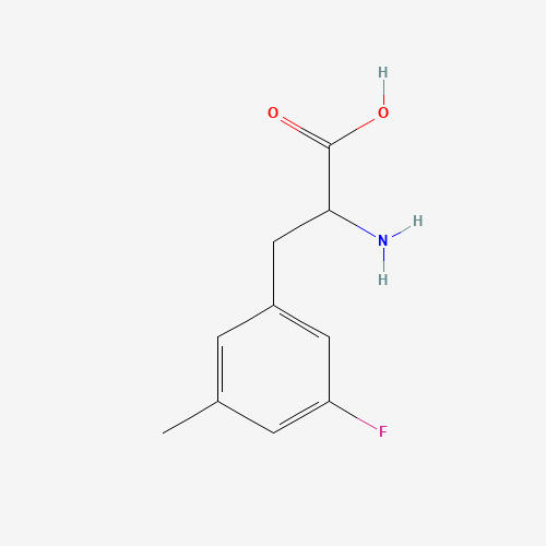 3-Fluoro-5-methylphenylalanine (CAS: 603106-28-1) - Chemical Structure and Molecular Formula 