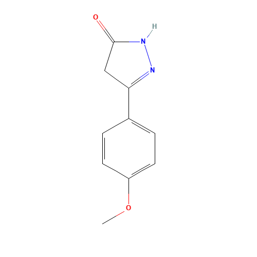 3H-pyrazol-3-one, 2,4-dihydro-5-(4-methoxyphenyl)- (CAS: 1578-89-8) - Related Chemical Product