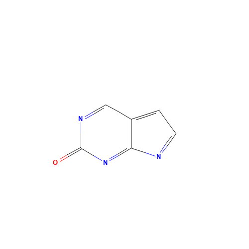 3H-pyrrolo[2,3-d]pyrimidin-2-ol (CAS: 322728-22-3) - Chemical Structure and Molecular Formula 