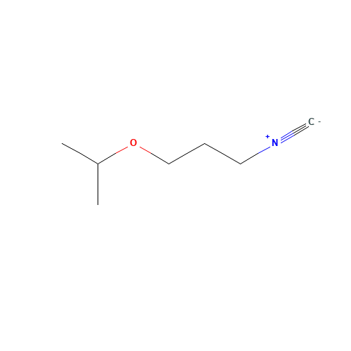 3-Isopropoxypropyl isocyanide (CAS: 602262-07-7) - Chemical Structure and Molecular Formula 