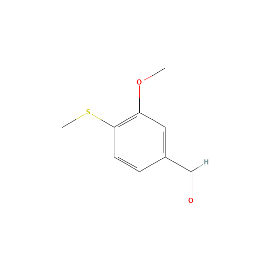 3-methoxy-4-methylsulfanyl-benzaldehyde (CAS: 68885-46-1) - Related Chemical Product