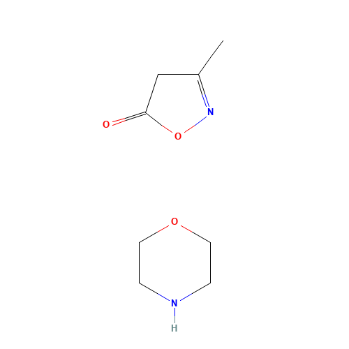 3-Methyl-1,2-oxazol-5(4H)-one - morpholine (CAS: 67823-26-1) - Related Chemical Product